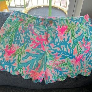 Lilly Pulitzer Pink and Blue Shorts